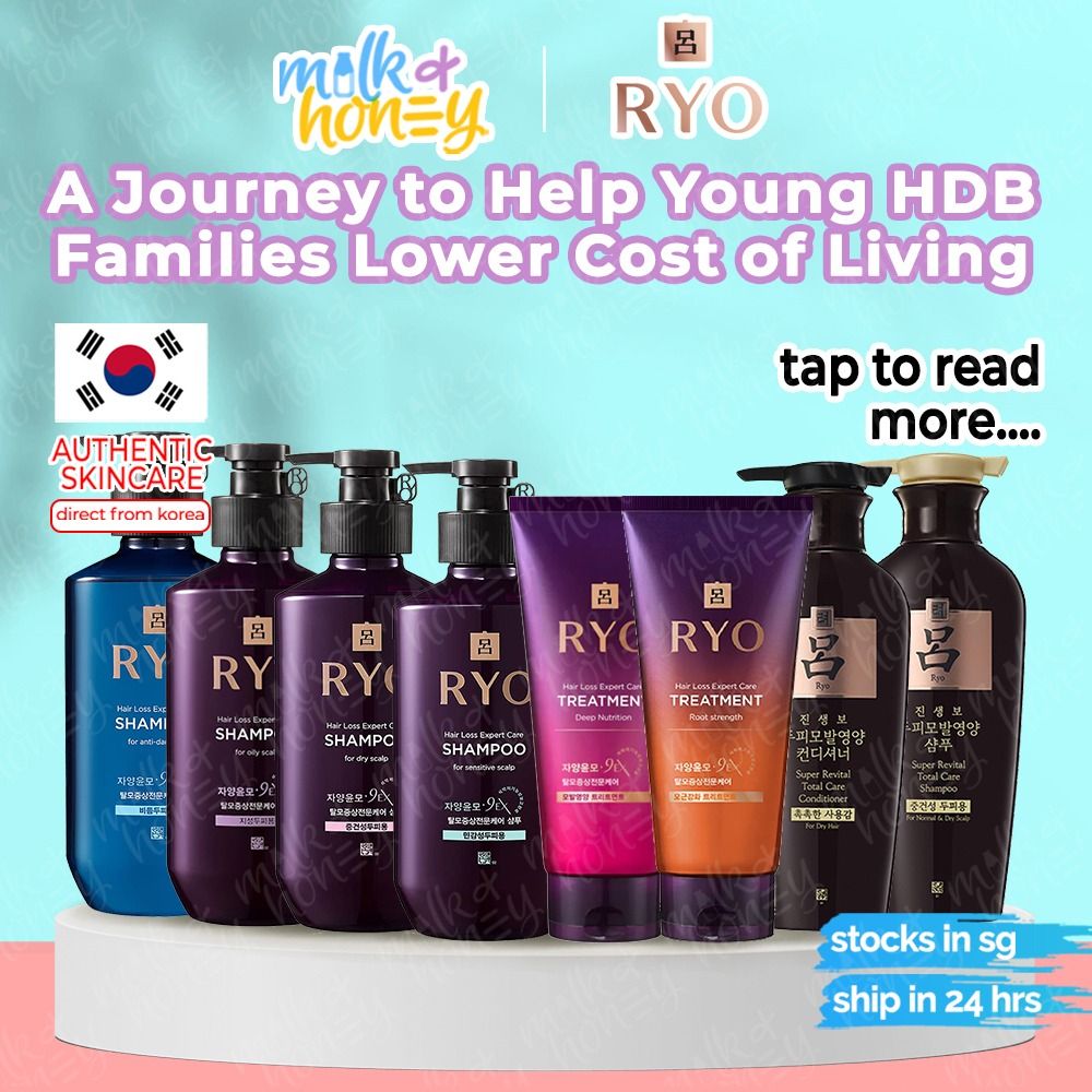RYO Ryo Hair Loss Expert Care Shampoo / Conditioner / Treatment