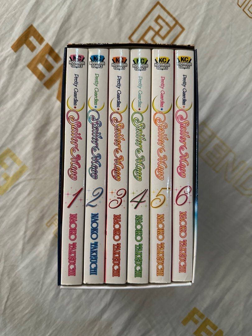 sailor moon manga box set (volumes 16) on Carousell