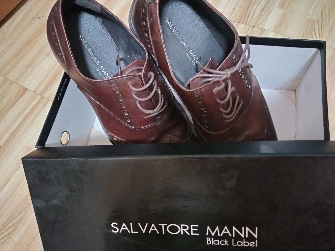 Salvatore Mann Leather Shoes on Carousell