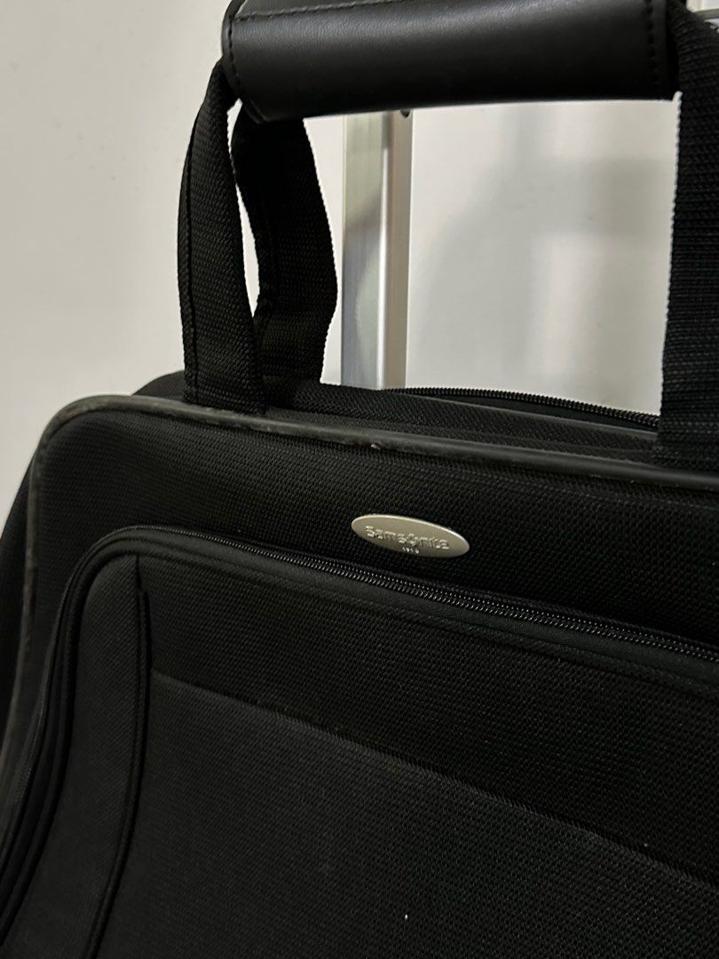 Samsonite Document Handcarry Cabin Luggage Bag in Black, Hobbies & Toys