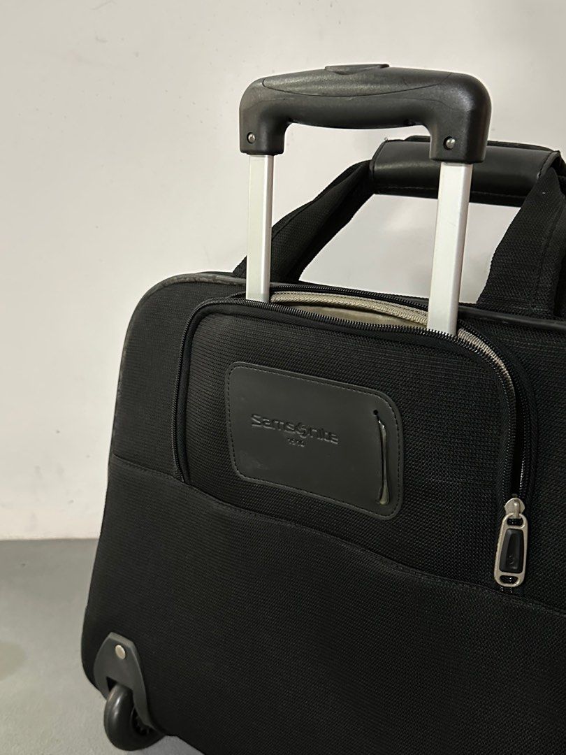 Samsonite Document Handcarry Cabin Luggage Bag in Black, Hobbies & Toys