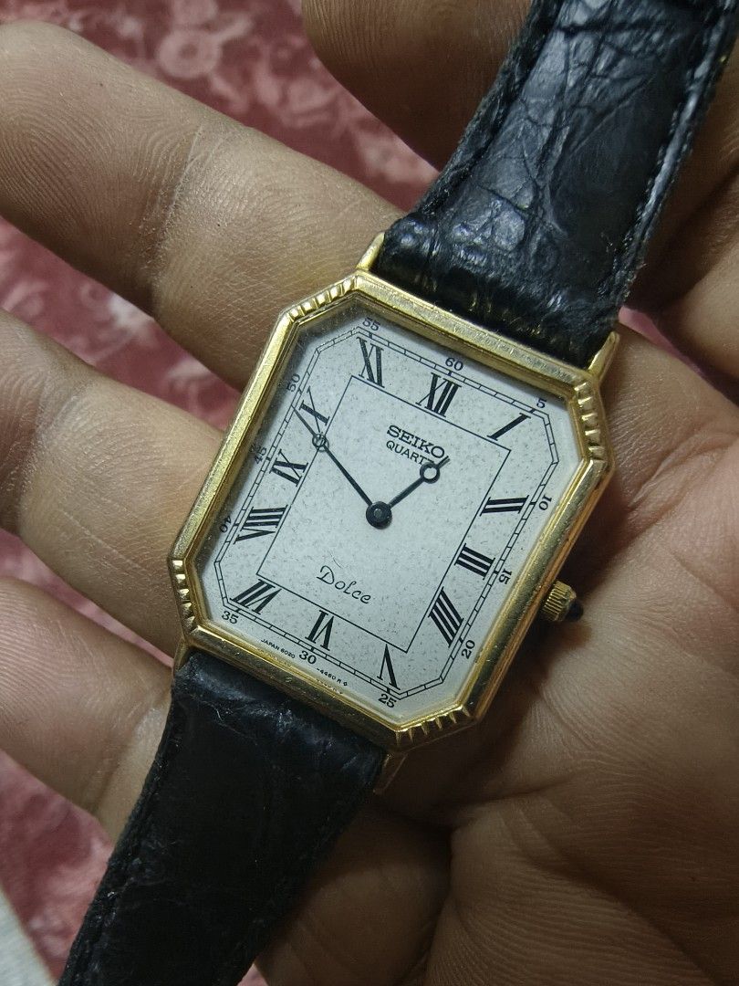 稼働】SEIKO DOLCE 6020-5960 10K メンズ 腕時計 - 腕時計(アナログ)
