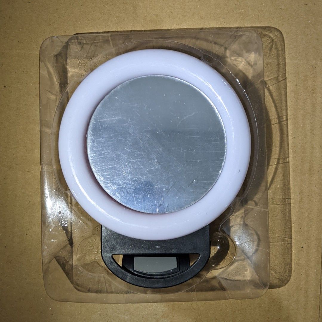 Selfie Ring Light Mirror A4 Portable Mirror Makeup Make up on Carousell