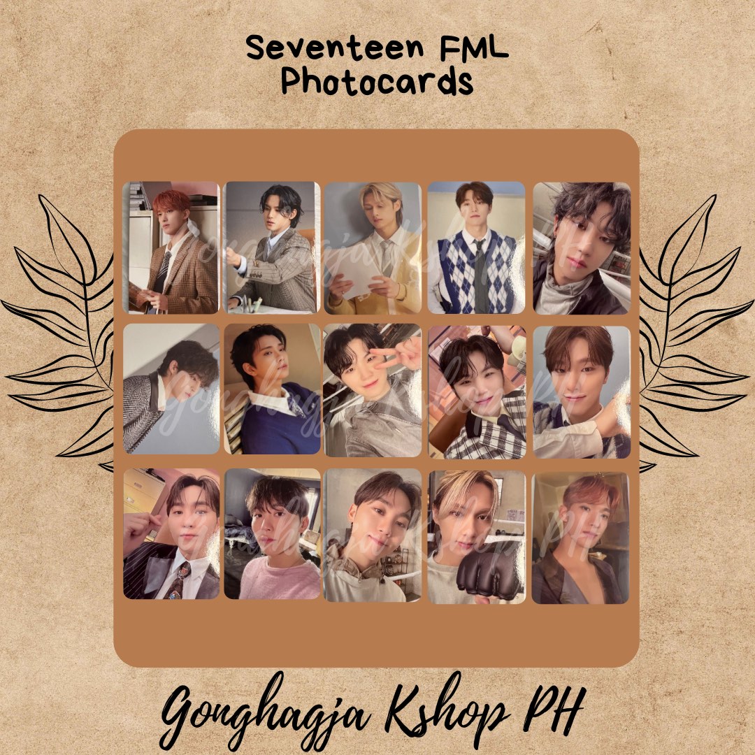 Seventeen FML Photocards on Carousell