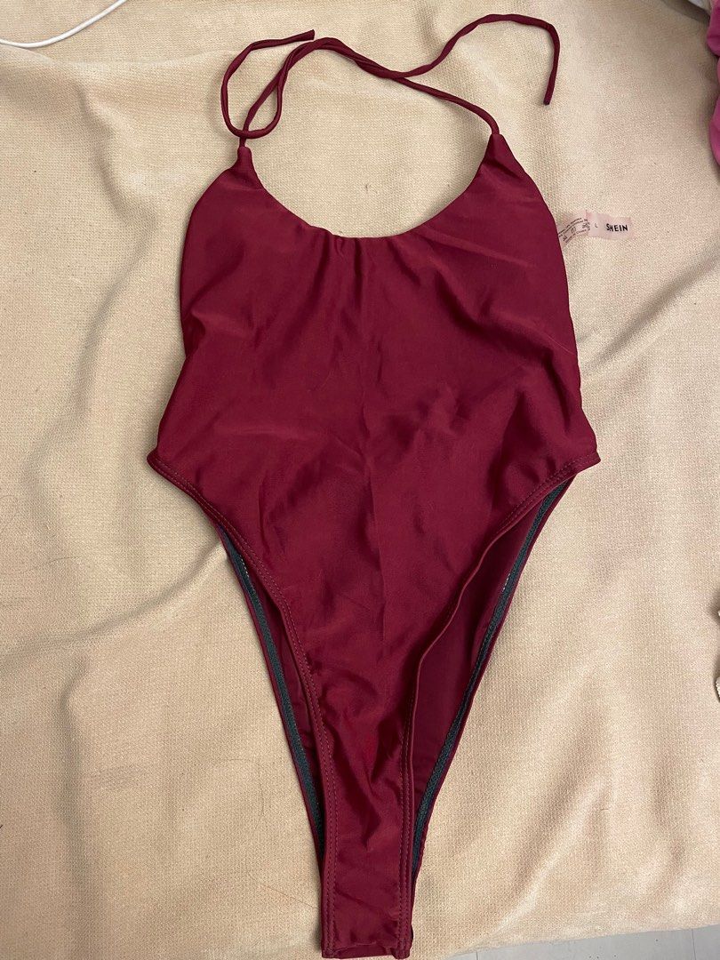 Shein Swimsuit 1 piece, Women's Fashion, Swimwear, Bikinis & Swimsuits on Carousell