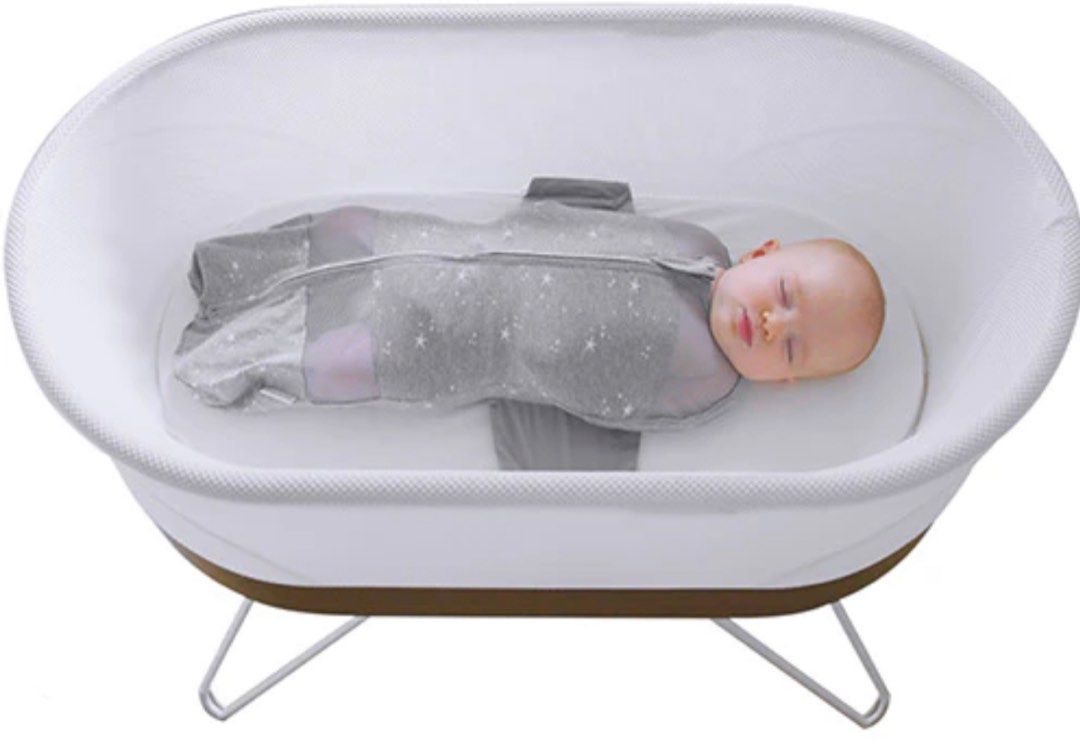 Snoo smart sleeper bassinet smart swaddle rental sale Carousell
