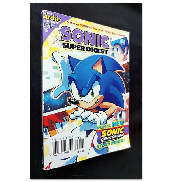 Sonic the hedgehog Super #12 (Super sonic blue)