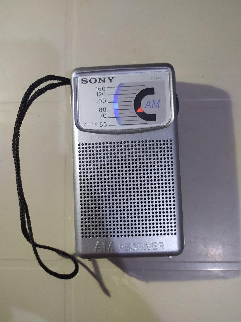 SONY AM RADIO ICR-P15 - ラジオ・コンポ