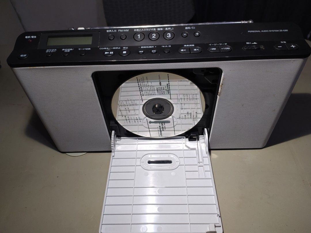 Sony Radio CD Player ZSE80 Builtin language learning function