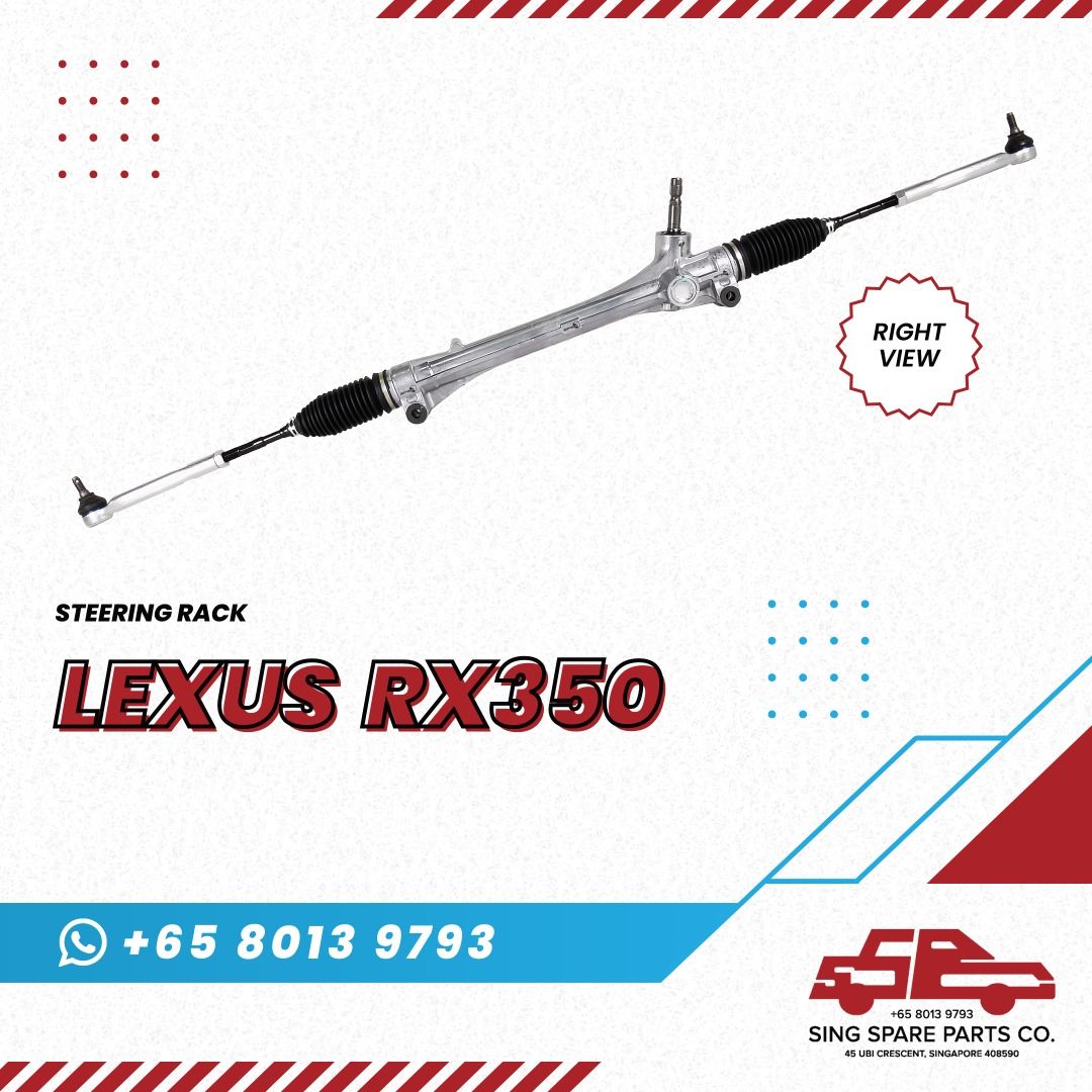 Steering Rack Lexus RX350 Power Steering Rack and Pinion Power Steering System Steering Gears