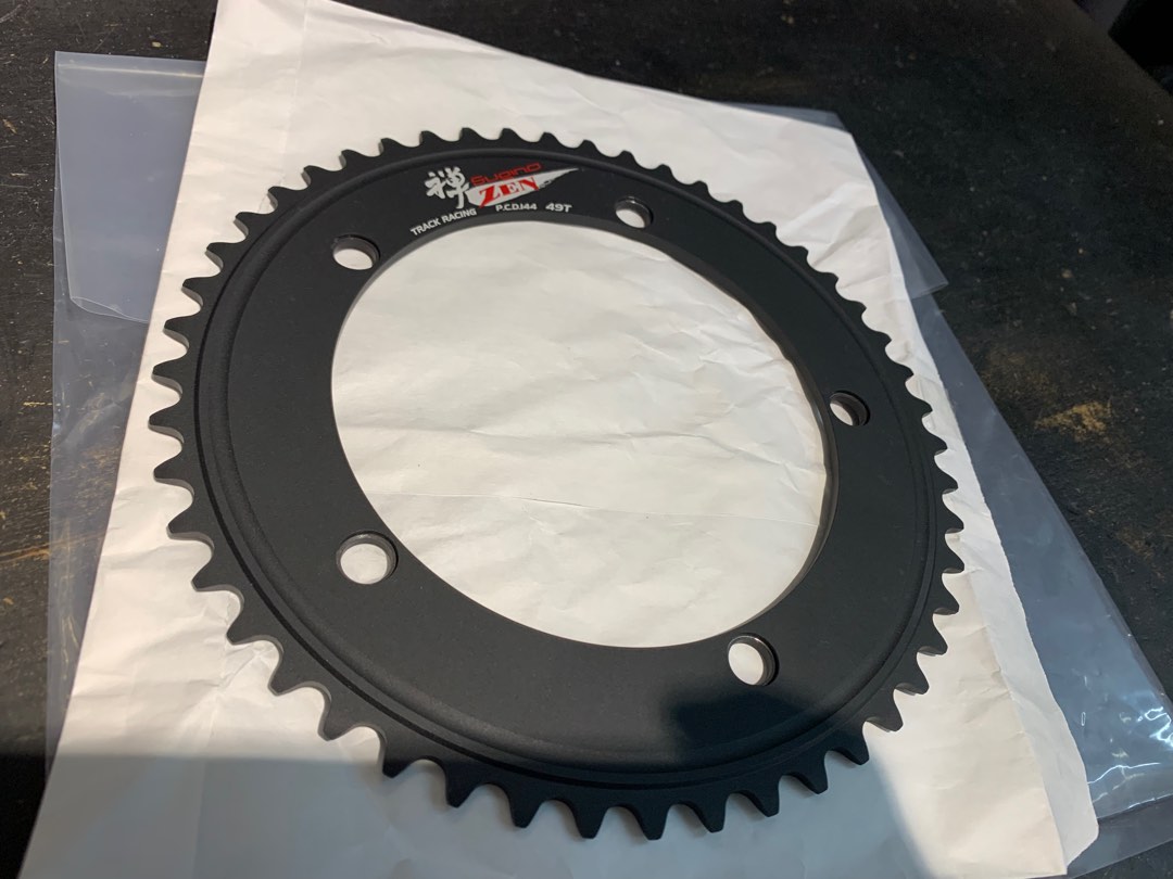 Sugino ZEN 禪 Chainring ，Fixedgear、場地車齒片, 運動產品, 單車及配件, 單車 - Carousell