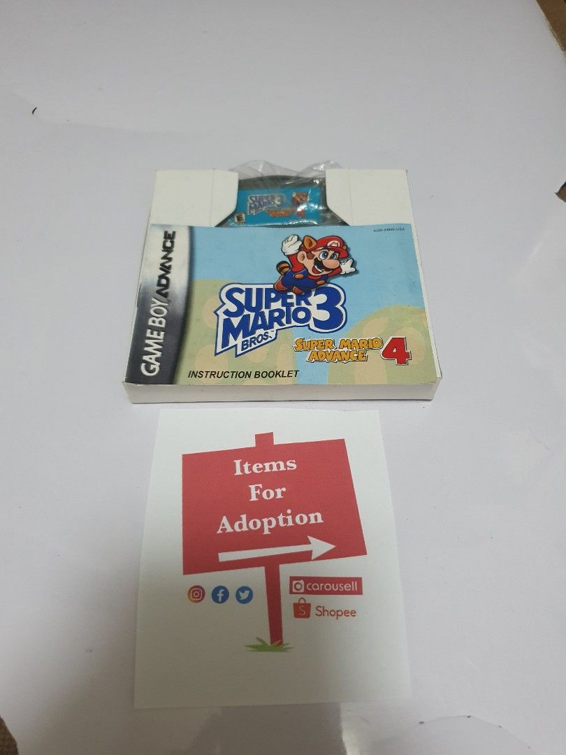 Super Mario 3 (Nintendo Gameboy) (Category: Nintendo) located in Quezon City. Submitted by itemsforadoption (Listing ID 1237279339, Image 3). Description: Rfs: Its 2023! Happy New Year! Hoping you have a good year ahead of you! If you have questions feel free to send a message. Though I'll most likely be able to reply from 10am to 8pm. Please be patient and understanding. Decluttering games and items that I've picked up or for friends and family.