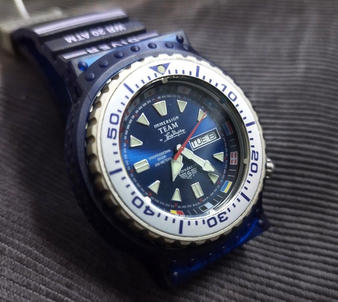 Bracelet deals montre immersion