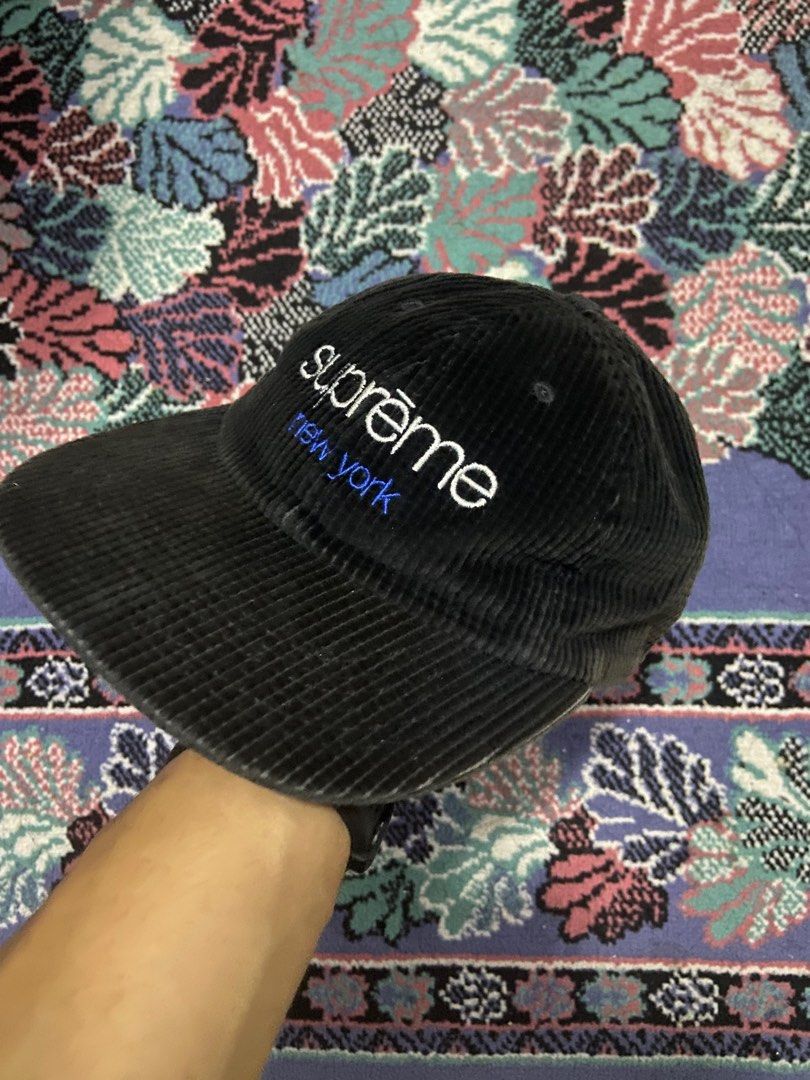 Supreme new york corduroy hat 2025