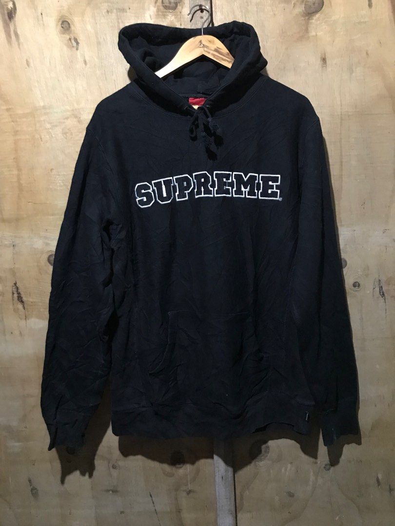 Supreme hoodie embroidered sales