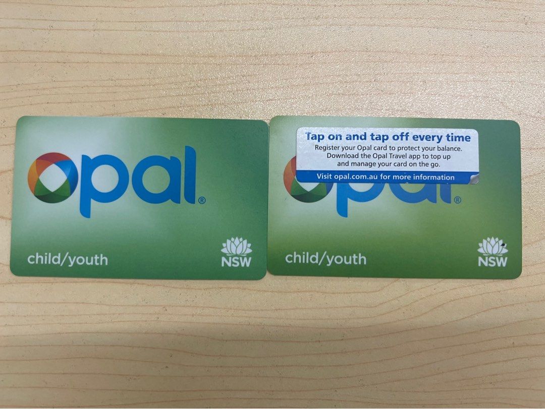 Sydney Opal Card for child /youth, Tickets & Vouchers, Local Attractions & Transport on Carousell