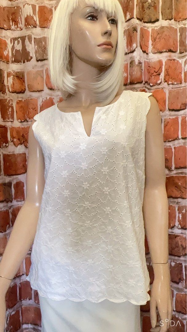 Talbots online lace tops