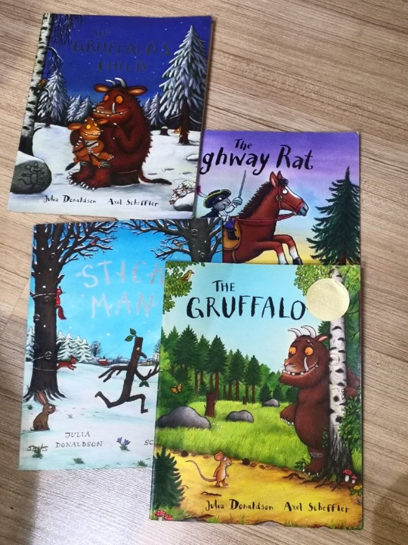 The Gruffalo & other books by Julia Donaldson and Axel Scheffler ...