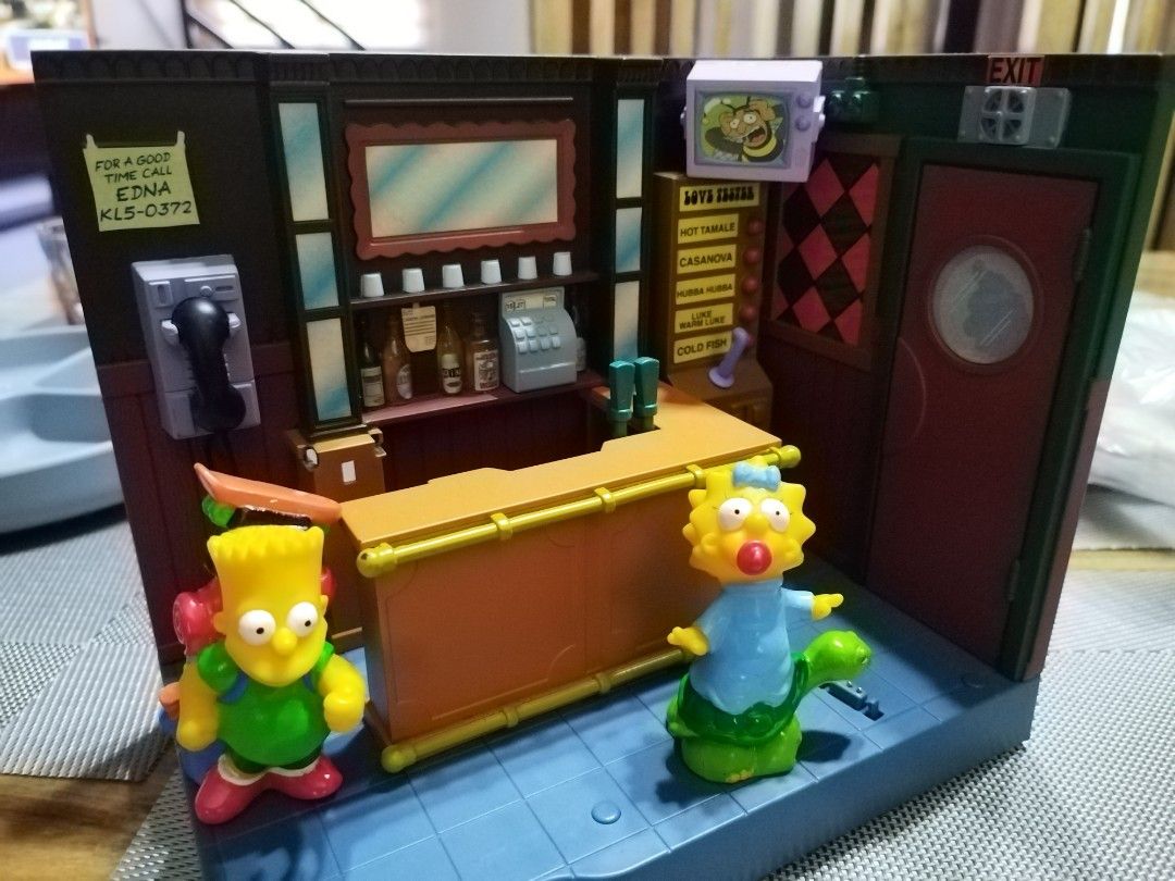 The Simpsons 2002 Playset, Hobbies & Toys, Toys & Games on Carousell