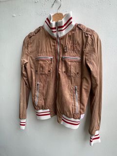 #1239 (3 COLOURS) maroon red / pink / navy blue jock jersey jacket  oversized bomber boyfriend button outerwear varsity ulzzang korean vintage  retro