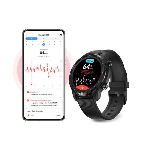 Ticwatch pro 24 cheap hour heart rate