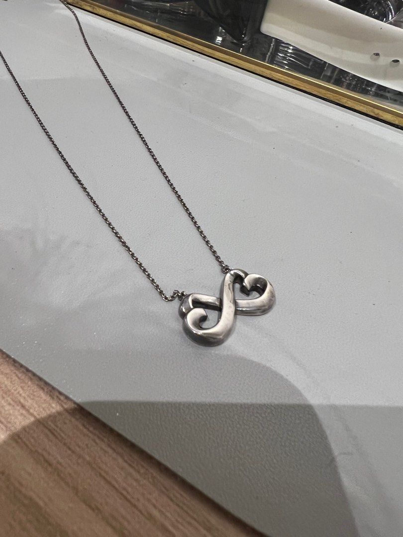Tiffany & Co. Infinity Necklace in Sterling Silver | myGemma | Item #121388