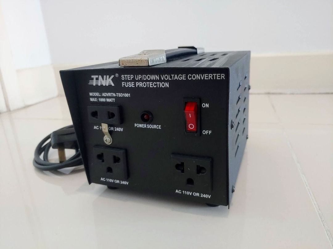 TNK Voltage Converter 1000W Power Your US/Japan Electronics in