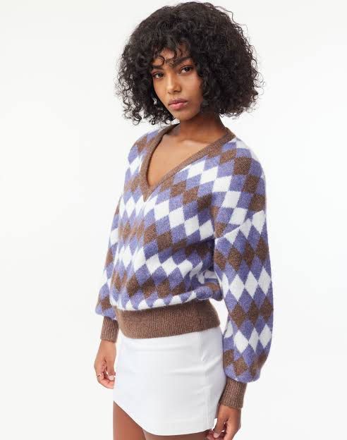 Glassons Oversized V Neck Jumper Sweater Women s Fashion Coats Jackets and Outerwear on Carousell