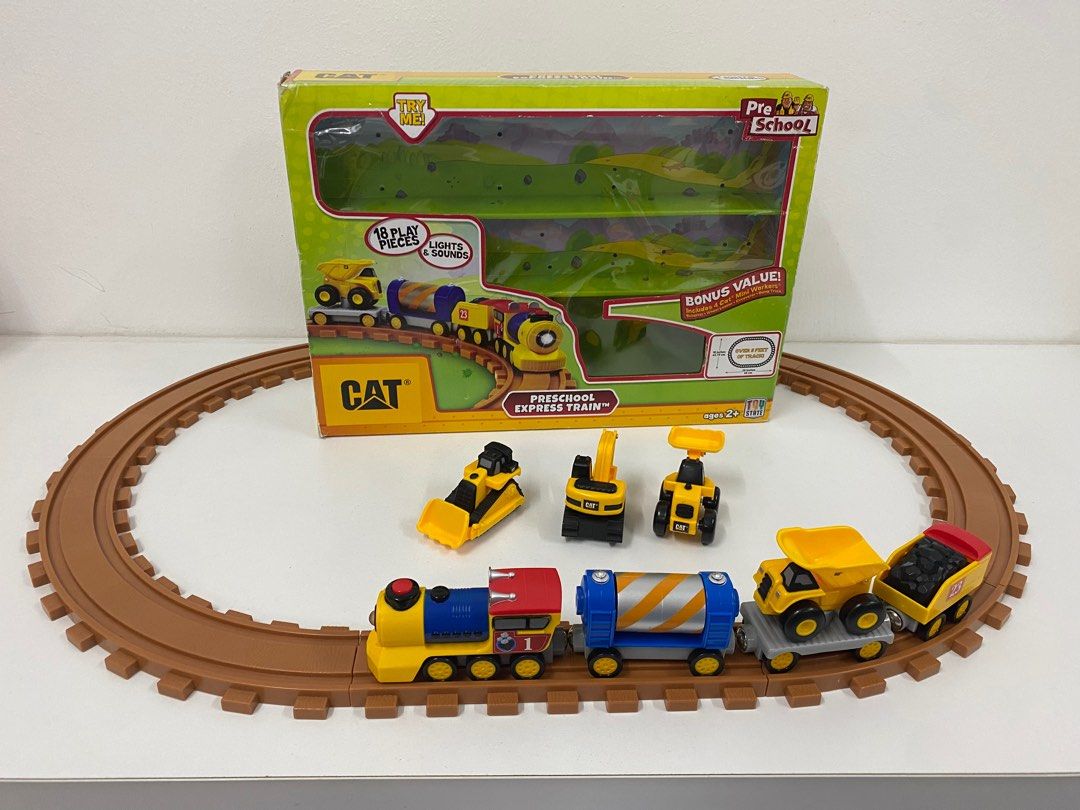 Caterpillar express train set top