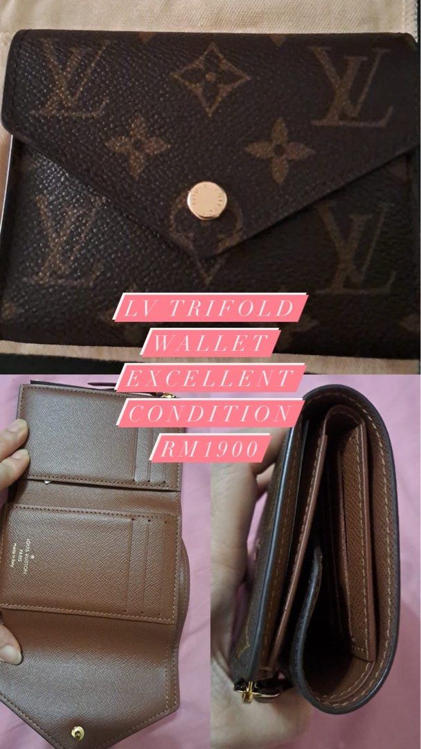 LV Long wallet Trifold 2in1 W card holder  Shopee Philippines