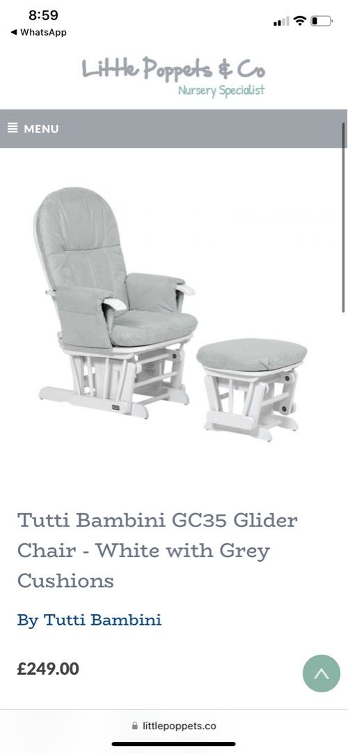 Gc35 glider chair store