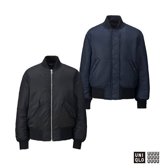 UNIQLO U Bomber Jacket Men s Fashion Coats Jackets and Outerwear on Carousell