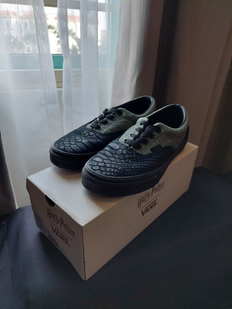 VANS ERA X HARRY POTTER SLYTHERIN Women s Fashion Footwear Sneakers on Carousell
