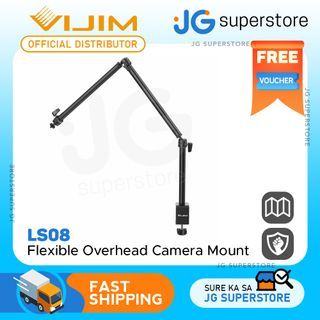 Vijim by Ulanzi LS08 Flexible Desk Mounting Aluminum Stand 3-Stage Camera Mic Light Boom Arm Holder with 360 Rotation | JG Superstore