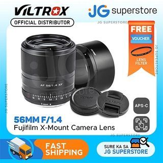 Viltrox AF 56mm f/1.4 XF Lens for Fujifilm X Mirrorless Camera | JG Superstore