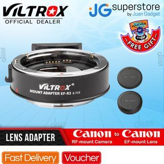 Viltrox EF-R3 0.71 Speed Booster Adapter for Canon EF-Mount Lens to Canon RF-Mount Camera | JG Superstore