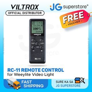 Viltrox RC-11 2.4GHz Wireless Remote Control for Weeylite RB9 Pocket Light, Ninja 200/300/400 COB light, WE-9/WE-10 RGB Ring Light | JG Superstore