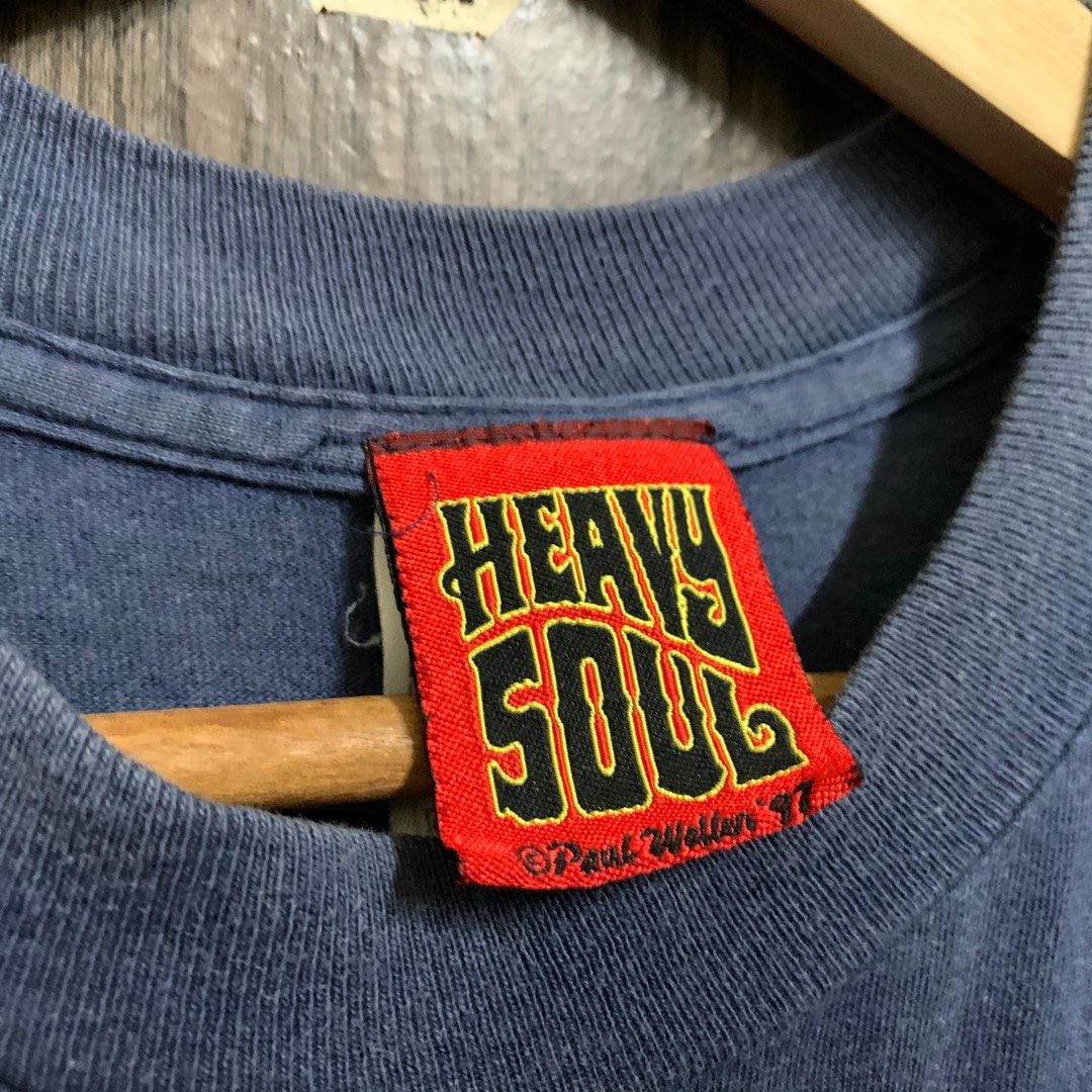 Vintage 90s Paul Weller Heavy Soul 1997 Concerts Tour T Shirt