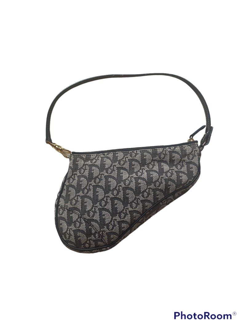 vintage dior saddle bag