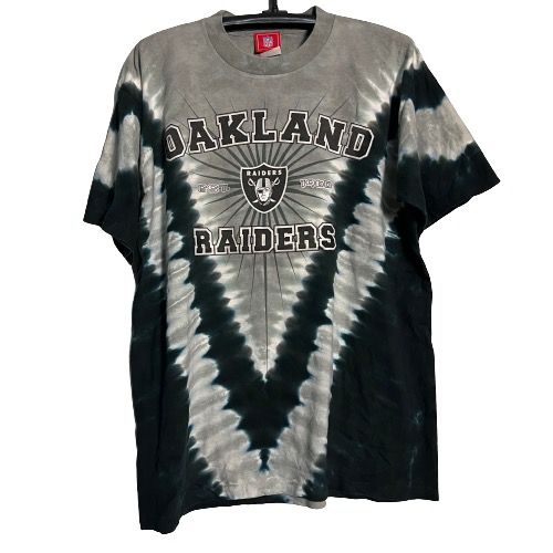 RAIDERS TIE DYE SAIZ S, Men's Fashion, Tops & Sets, Tshirts & Polo Shirts  on Carousell