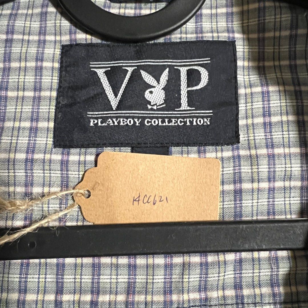 Vintage Playboy VIP Zip-Up Jacket, Men's Fashion, Coats, Jackets and ...
