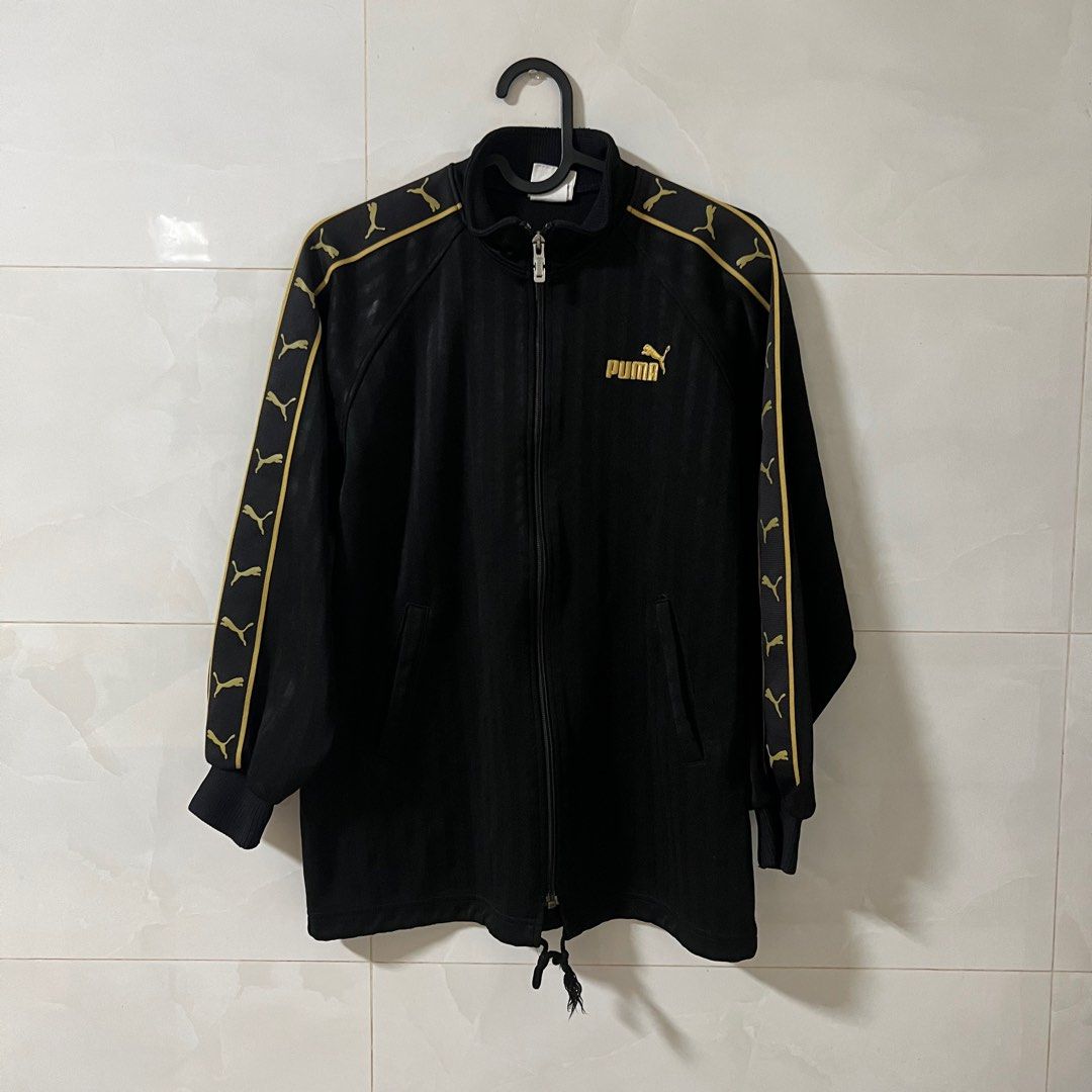 Puma tape men's track jacket sales