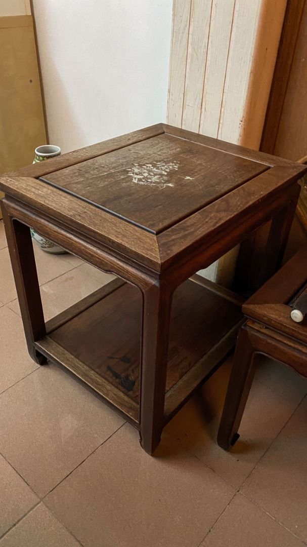 Vintage Rose Wood Living Room Set, Furniture & Home Living, Furniture