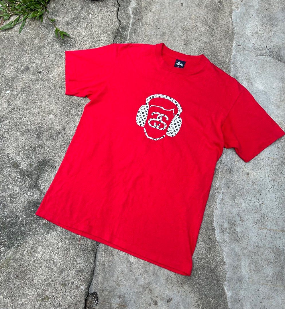 Vintage Stussy Monogram Logo Tee, Men's Fashion, Tops & Sets, Tshirts &  Polo Shirts on Carousell