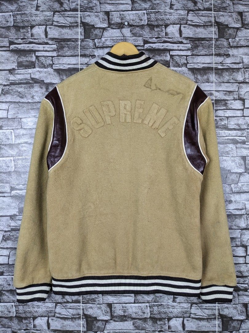 supreme varsity jacket vintage