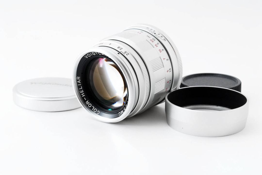 VOIGTLANDER COLOR-HELIAR 75mm F2.5 MC, 攝影器材, 鏡頭及裝備- Carousell