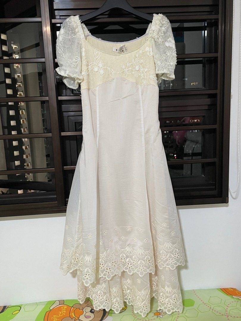 White lace clearance vintage dress