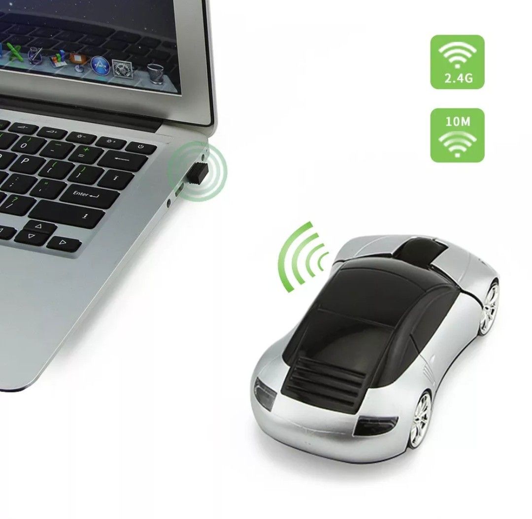 Wireless Mouse (Mini car) (Category: Mouse & Mousepads) located in Singapore. Submitted by axercute (Listing ID 1237262140, Image 1). Description: Mini Car Mouse comes with 4 colours ❤️ RED 💙BLUE 🤍 WHITE 🖤 BLACK All vibrant colour comes with the same price! Vroom Vroom! drive your work/school day better by getting one! ❎No warranty ❎No demo ❎No delivery fees charged Grab it while stocks last!.