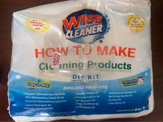 Wise Cleaner  DIY powder detergent kit Ariel Scent  300 pesos