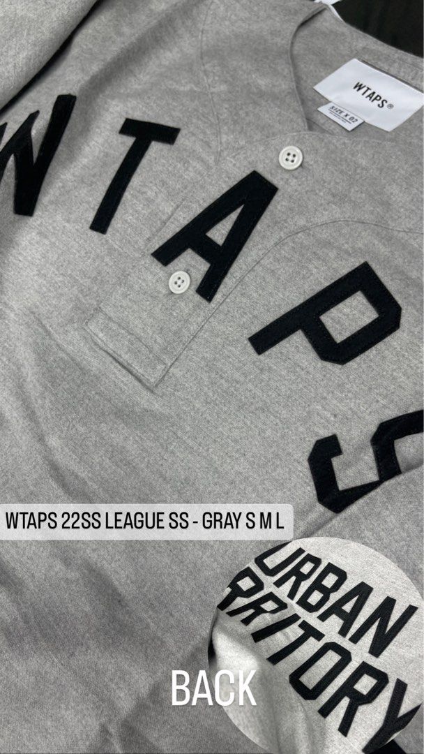 SALE 🈹 WTAPS 22SS ACADEMY SS CROSS SS LEAGUE SS, 男裝, 上身及套裝